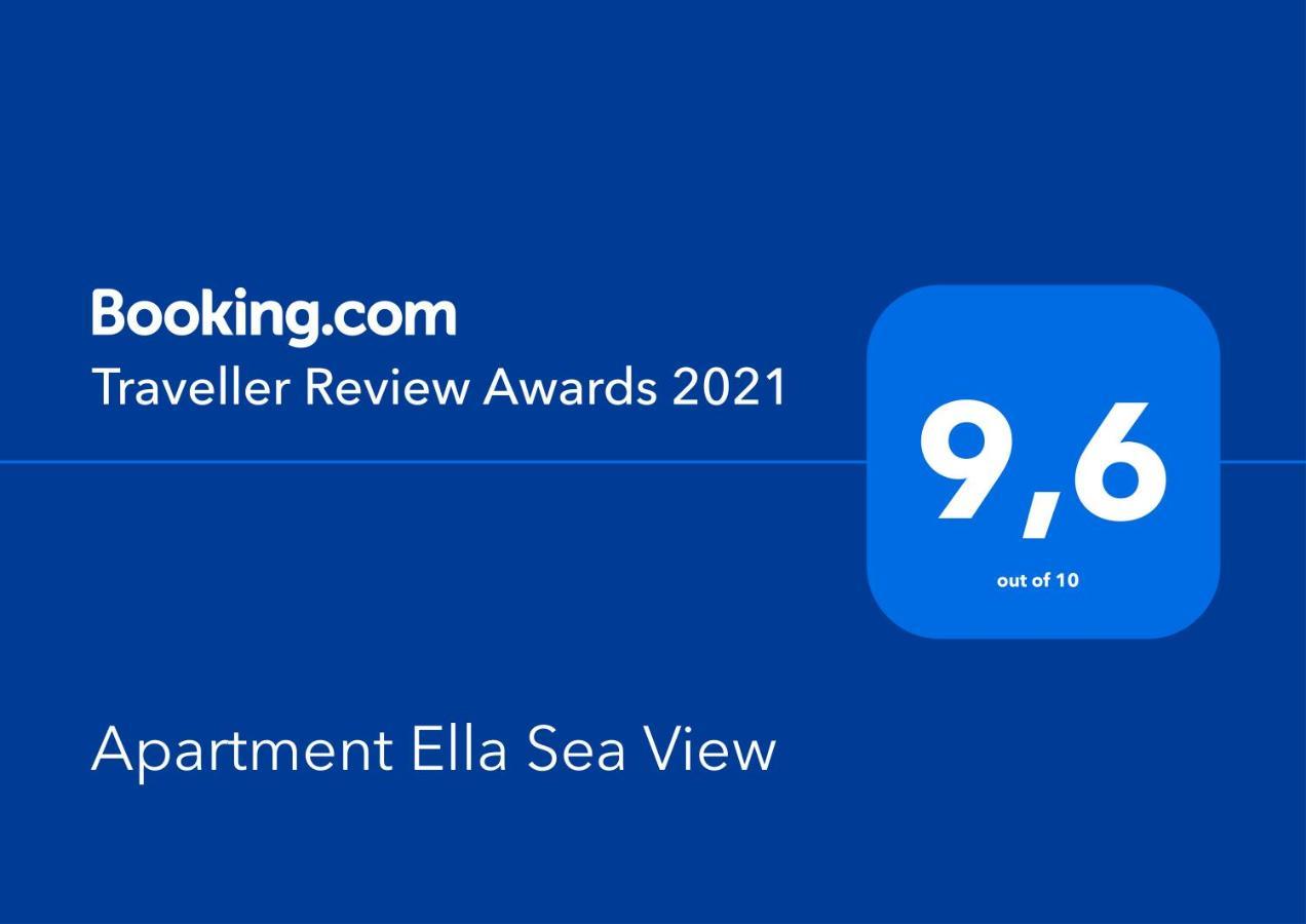 Apartment Ella Sea View 볼 외부 사진