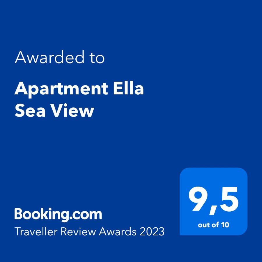 Apartment Ella Sea View 볼 외부 사진