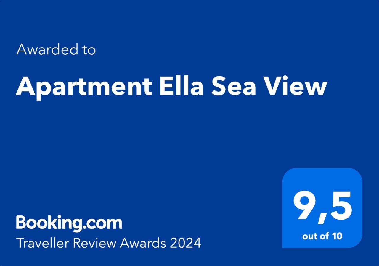 Apartment Ella Sea View 볼 외부 사진
